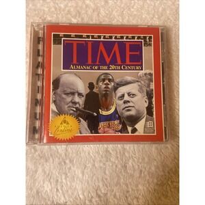Time Magazine Multimedia Almanac Of The 20th Century PC CD ROM Vtg Softkey 1996